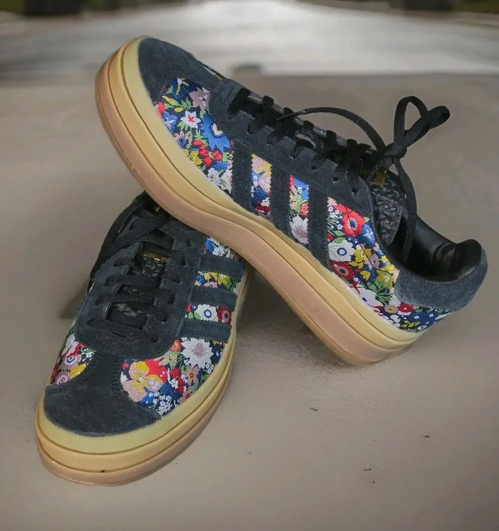 Adidas Liberty London X Wmns US 7.5 Gazelle Bold Floral Embroidery JI2572